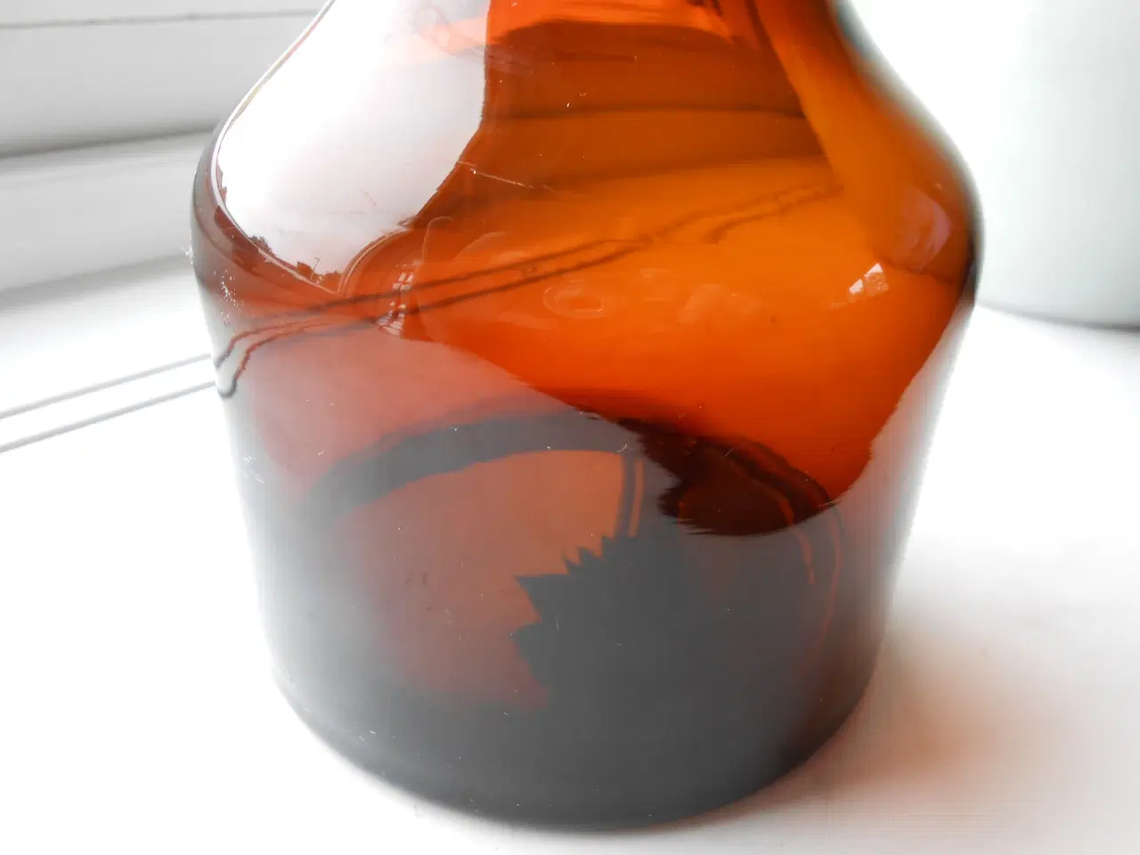 Billede 3 - Ravfarvet flot vandekande 1 liter fra 1960erne