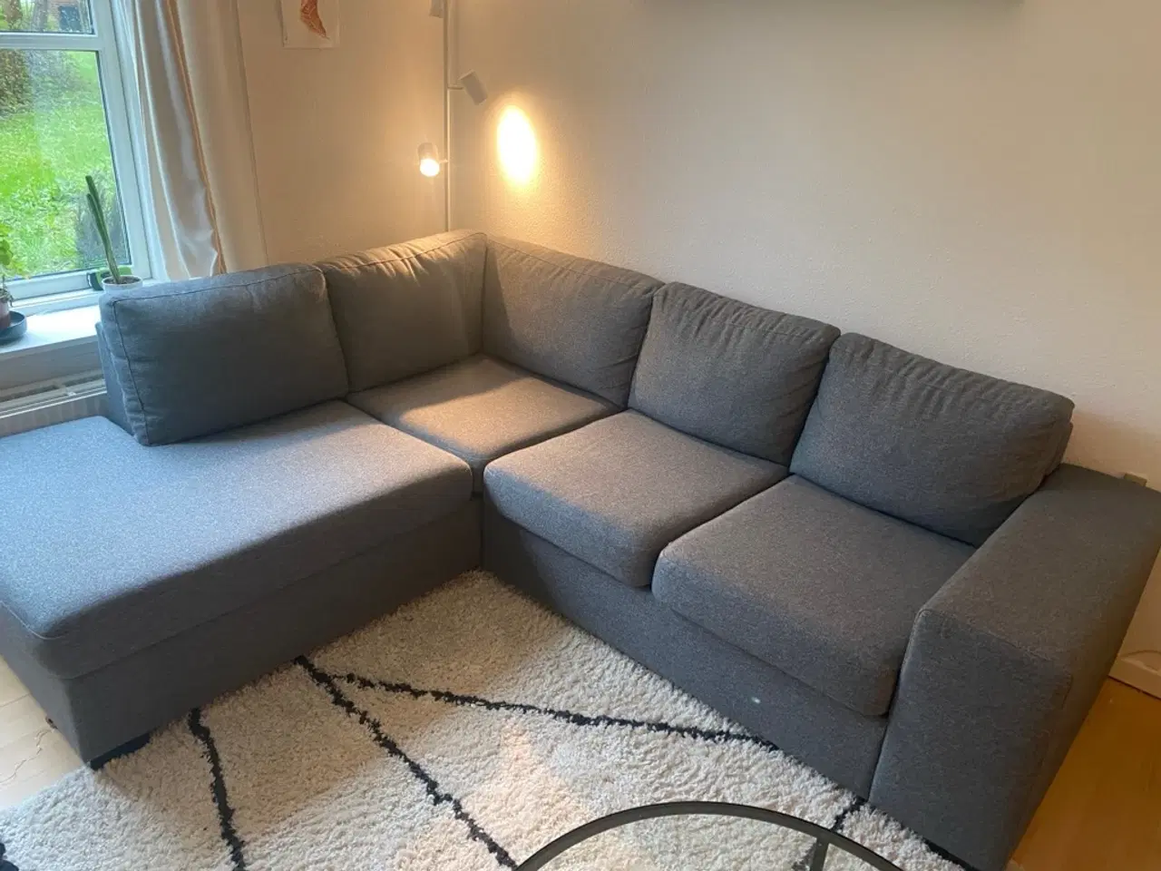 Billede 7 - Hjørnesofa med chaiselong