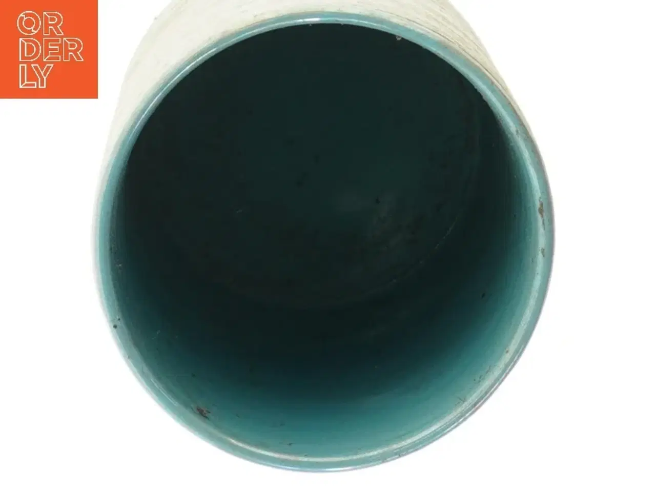 Billede 2 - Turkis vase (str. 22 cm)