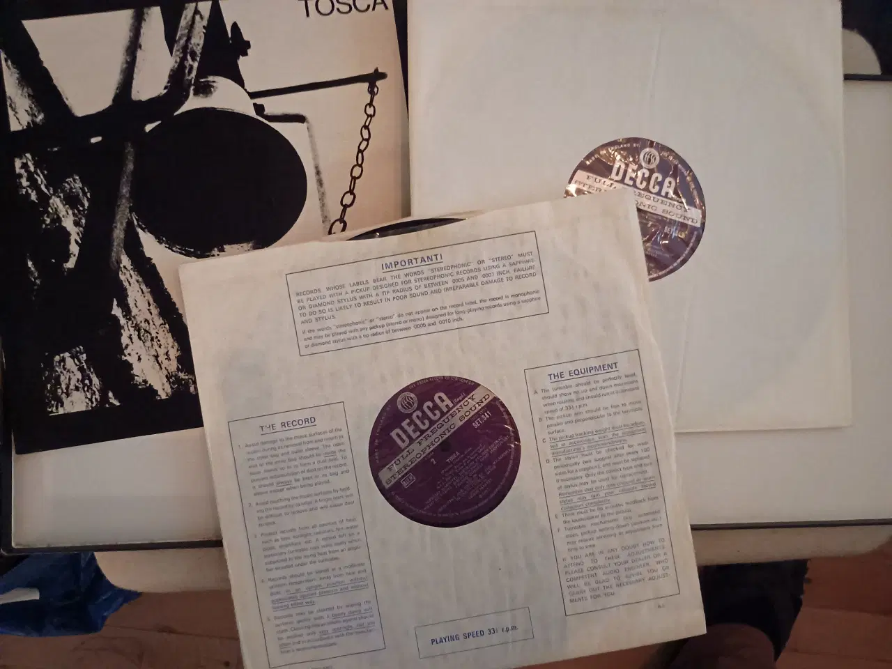 Billede 2 - Tosca box sæt på vinyl.