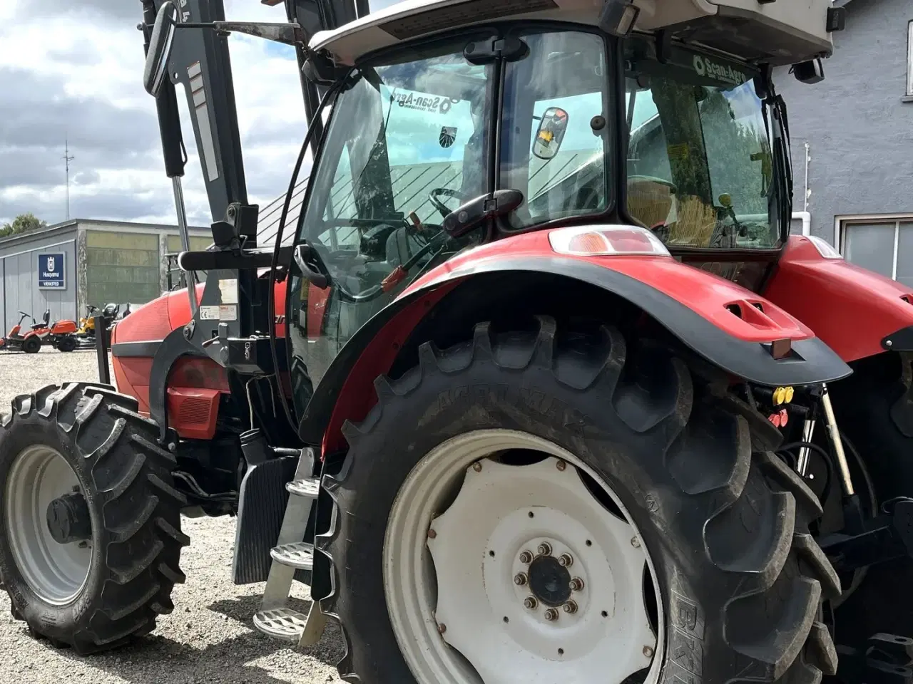 Billede 4 - Same IRON 110  m. Frontlæsser + Nye dæk.
