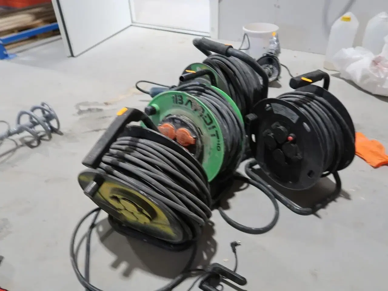 Billede 1 - 4 stk. kabeltromler