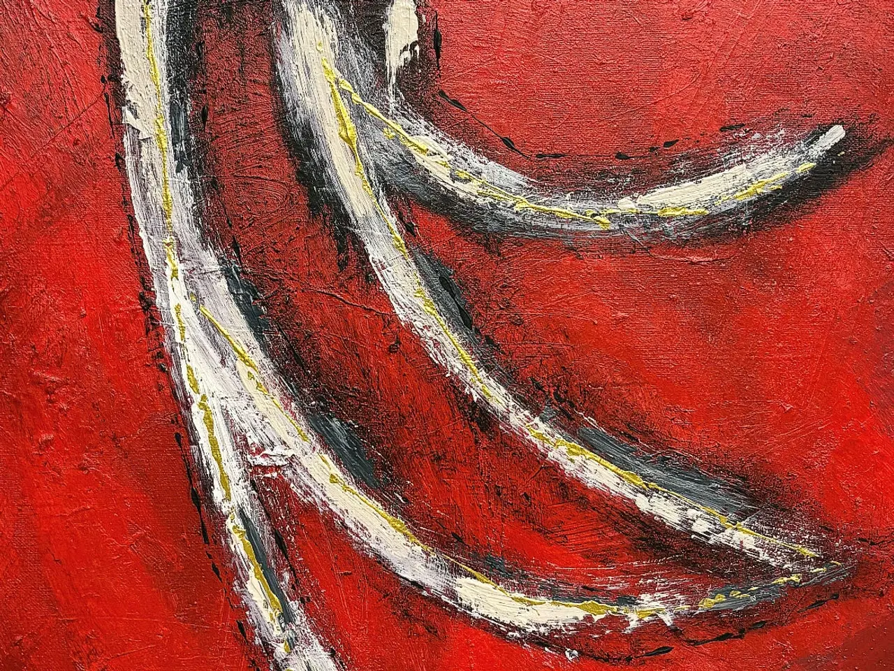 Billede 3 - Controlled Chaos Maleri ArtByAbra 