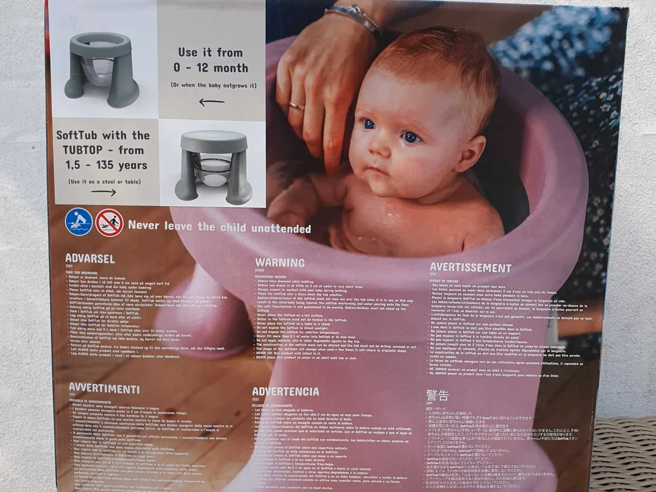 Billede 4 - Softtub baby badekar 
