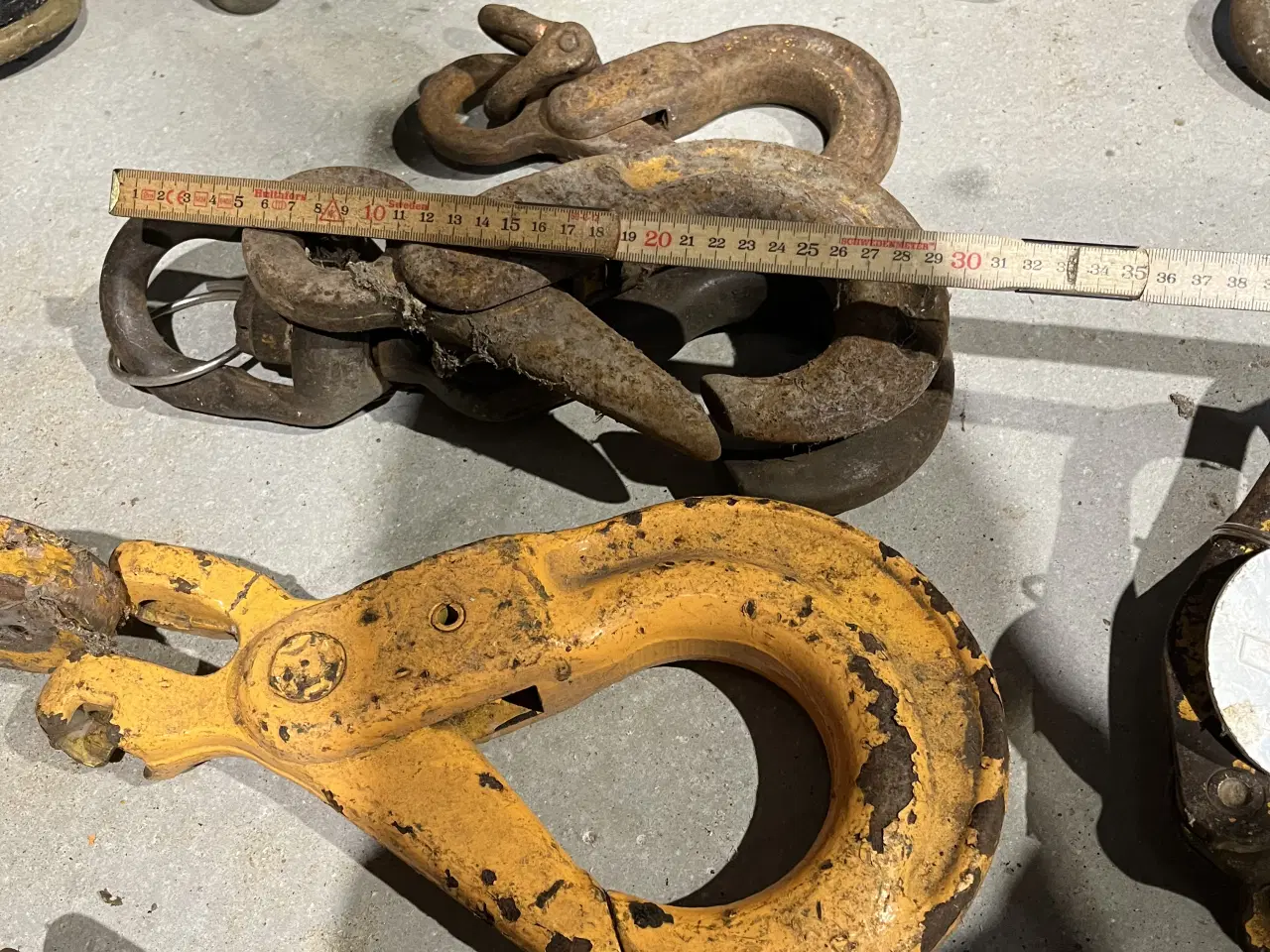 Billede 7 - Kæder. Kroge. Pladeklo