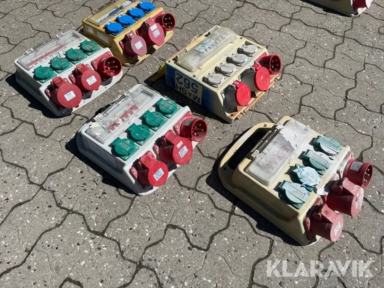 Billede 1 - Byggestrømstavler Iworks 32A 5 styk
