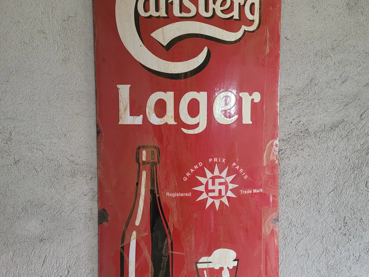 Billede 6 - Carlsberg emaljeskilt 