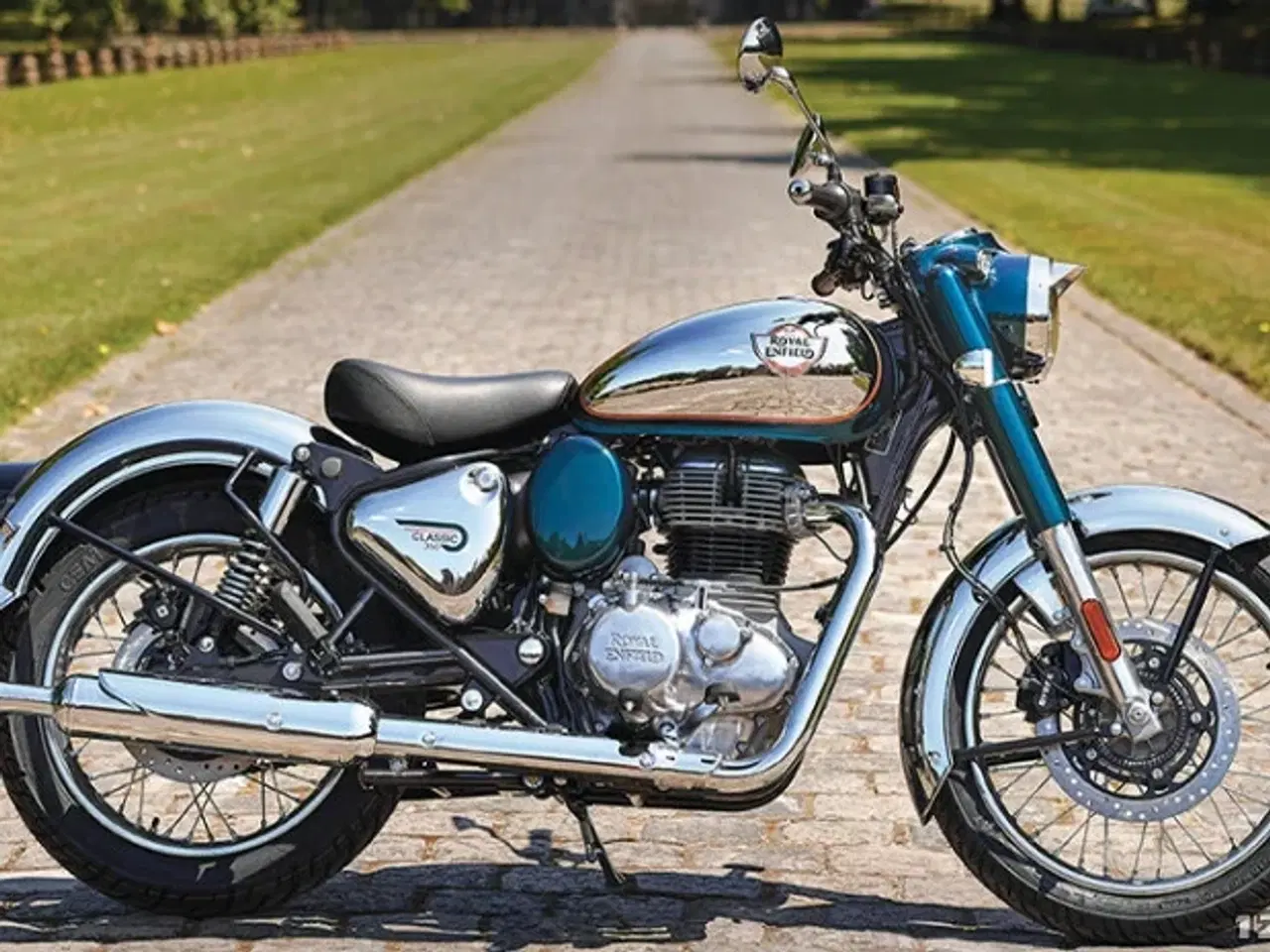Billede 12 - Royal Enfield Classic 350 Green Chrome