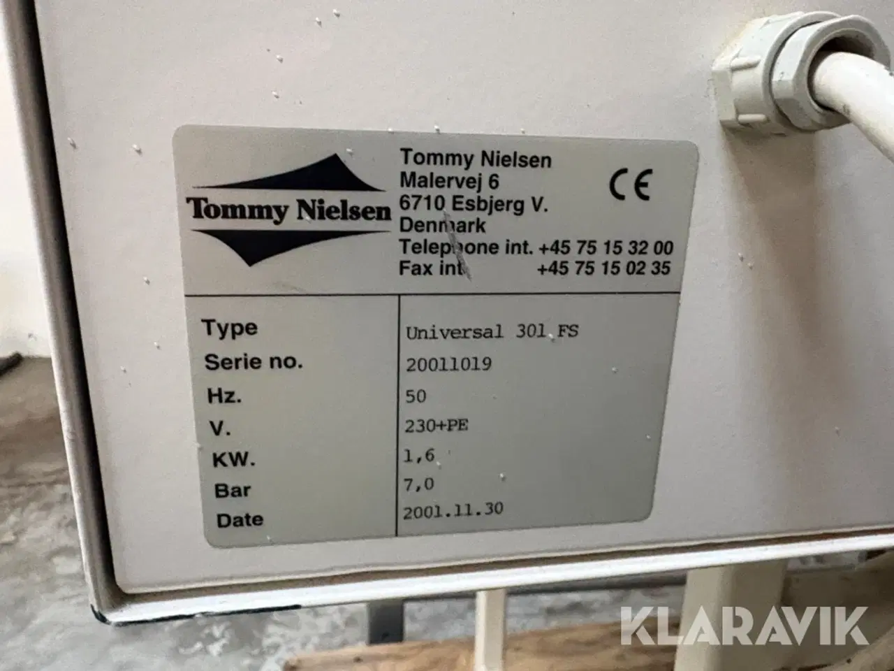 Billede 12 - Stansemaskine / klippresse Tommy Nielsen Universal 301 FS