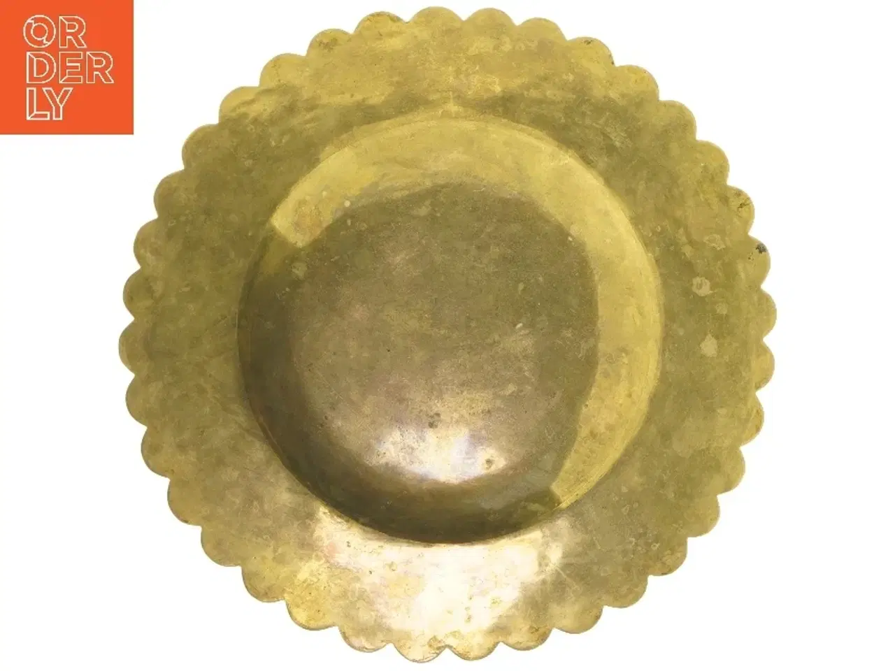 Billede 4 - Dekorativt messingfad (str. Ø 36 cm)