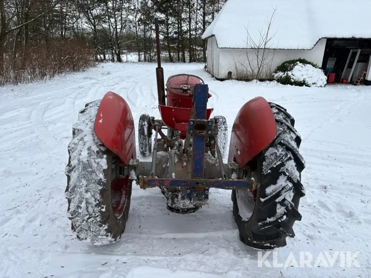 Billede 4 - Veterantraktor Massey Ferguson 65 4-cylinderet diesel