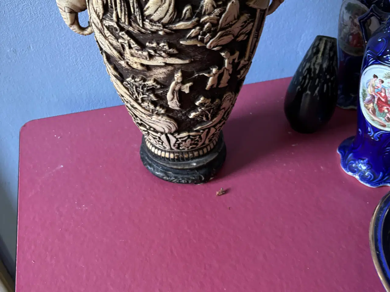 Billede 1 - Vintage harpiks vase fra 1950’erne