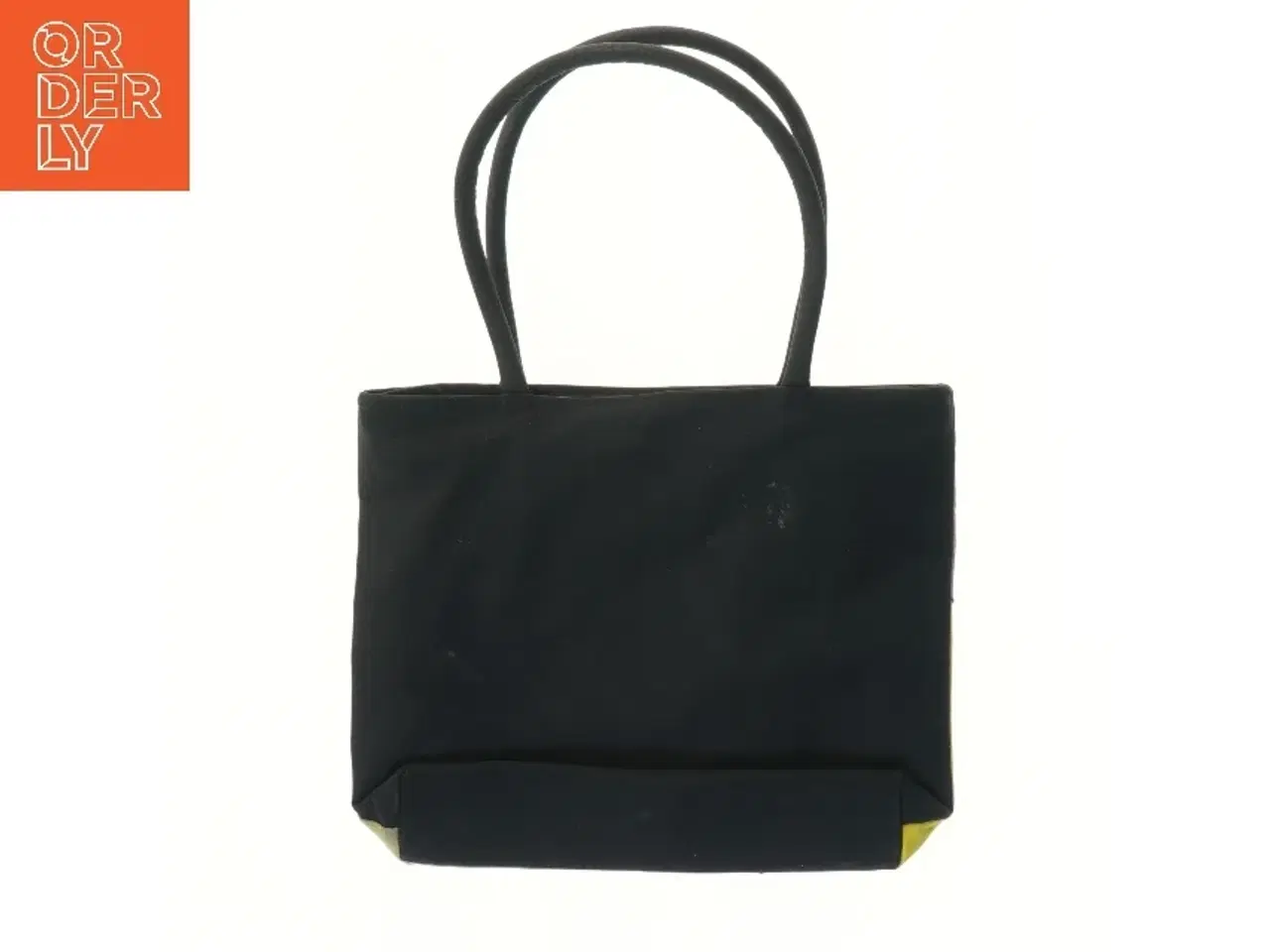 Billede 2 - Tote taske med blomsterapplikationer (str. 27x22,5 cm)