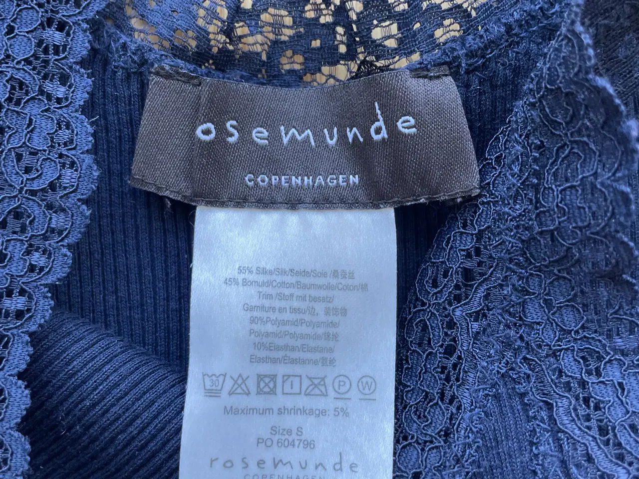 Billede 2 - Rosemunde silketop 