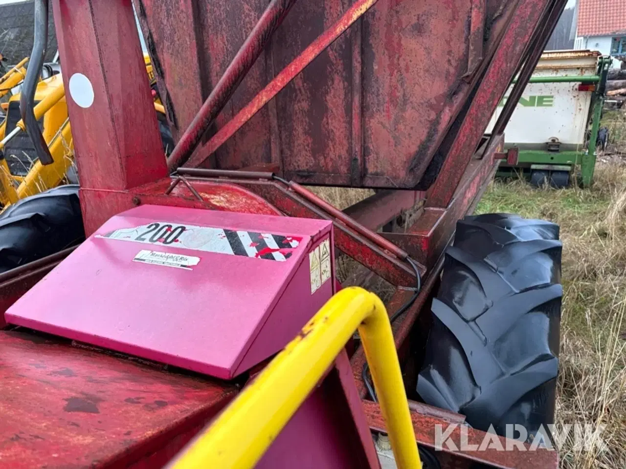 Billede 9 - PTO drevet Flishugger med højtipvogn Lindana 200 PH