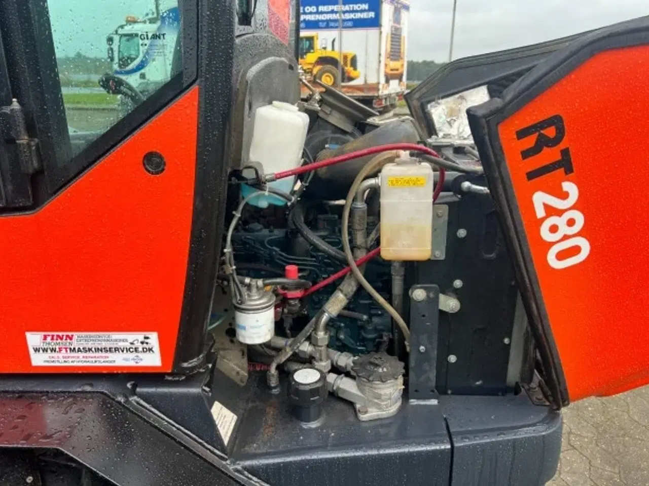 Billede 16 - Kubota RT280 - Kabine / Skovl & gafler