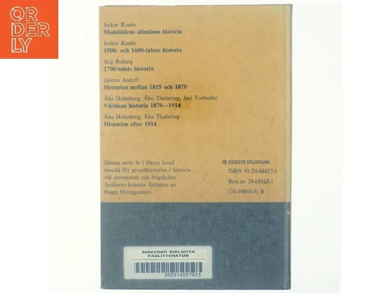 Billede 3 - Medeltidens allmänna historia af Jerker Rosén