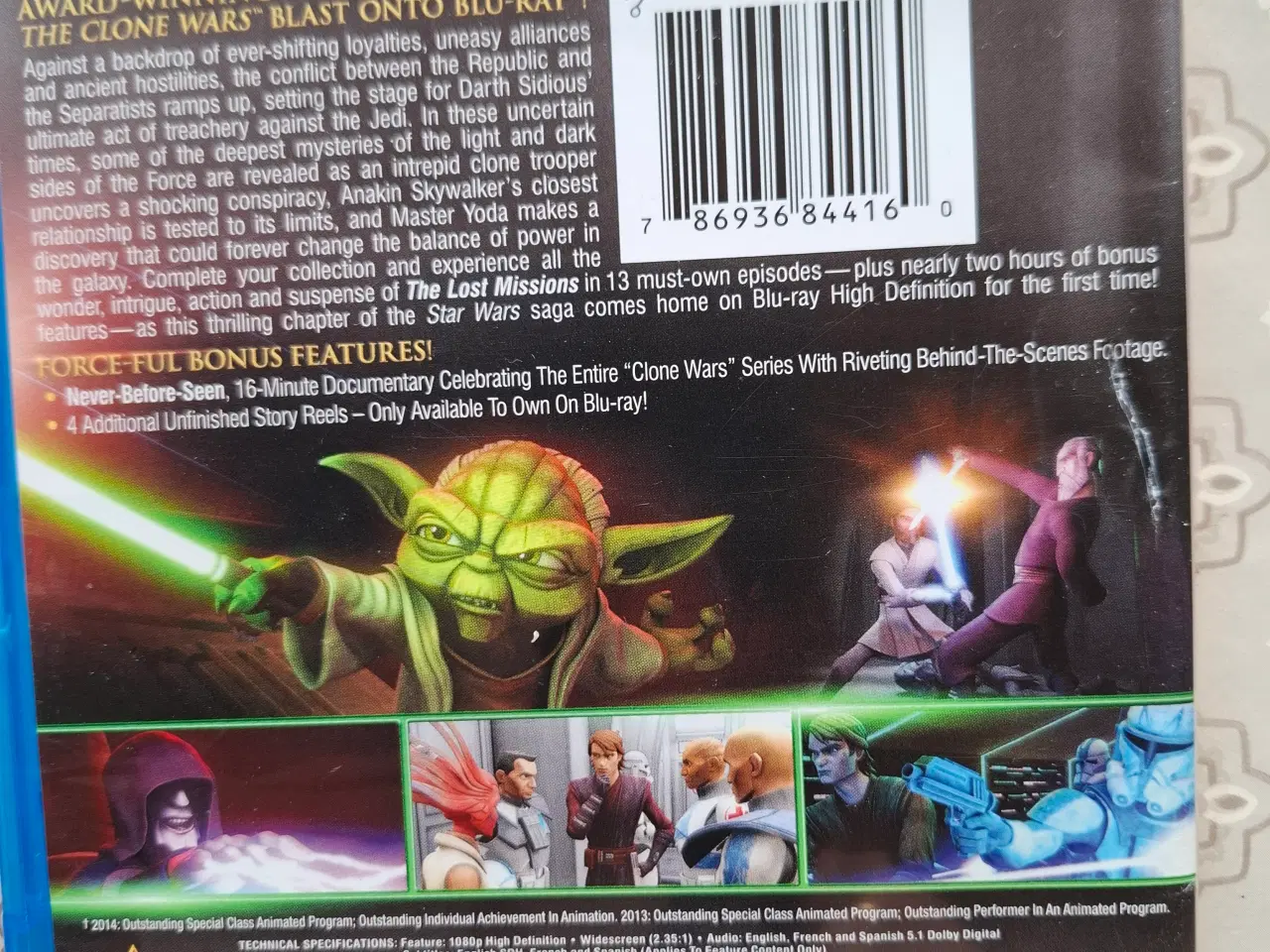 Billede 2 - Blue-Ray Star Wars/The Clone Wars 