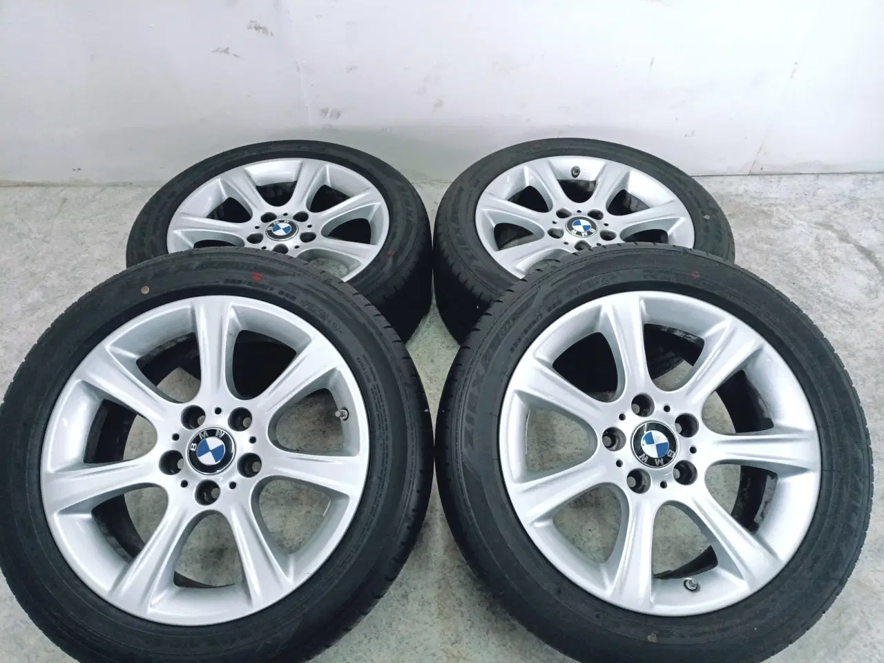 Billede 3 - 5x120 17" ET37 BMW Style-394 sommersæt inkl.TPMS