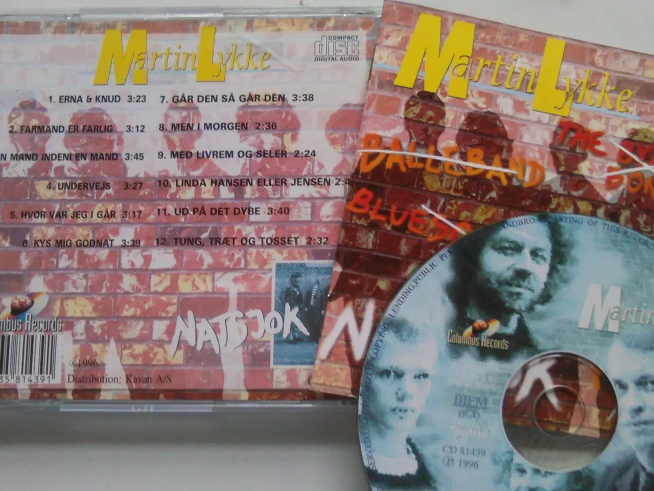 Billede 2 - MARTIN LYKKE & NATSJOK: Lykke & Natsjok (1996