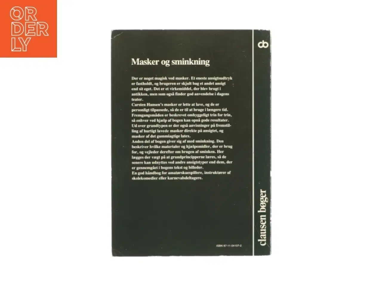 Billede 2 - Masker og sminkning af Carsten Hansen (bog)