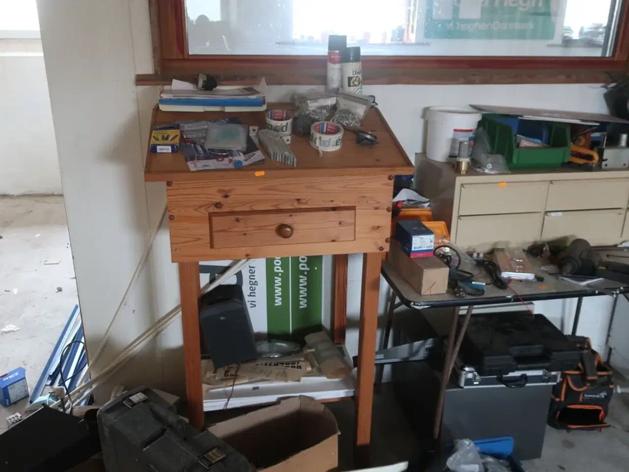 Billede 11 - Sækkevogn, varelager, reservedele, værktøj, reol, opbevaringsvogn m.m.