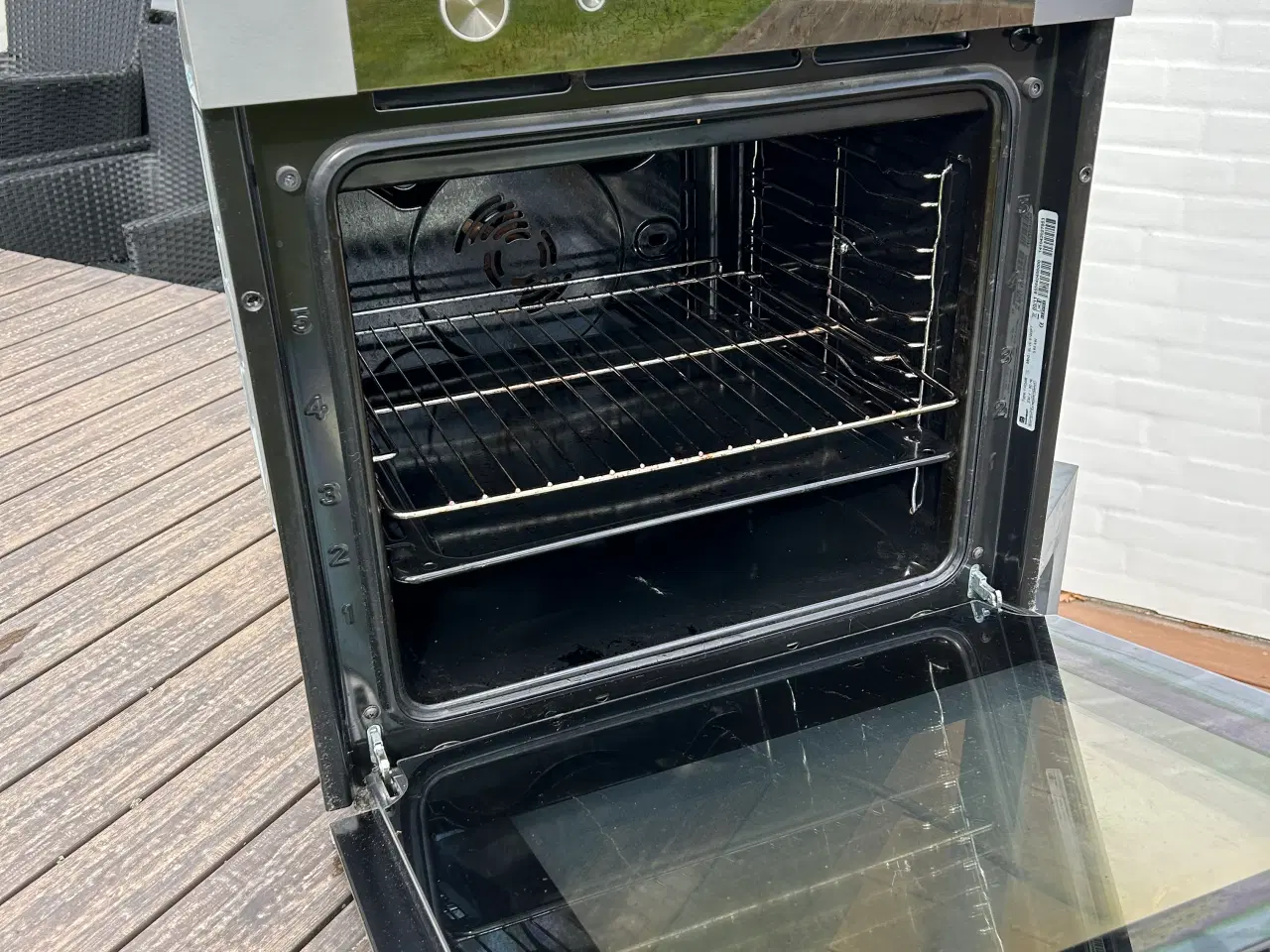 Billede 2 - Indbygningsovn Samsø