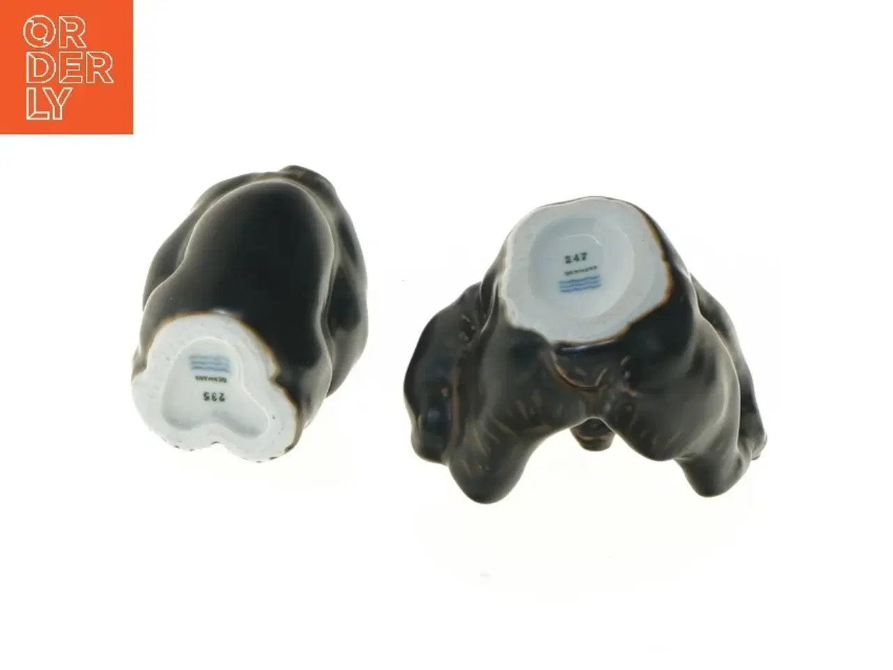 Billede 4 - Keramiske bjørnefigurer (str. 8-9 cm) fra Royal Copenhagen