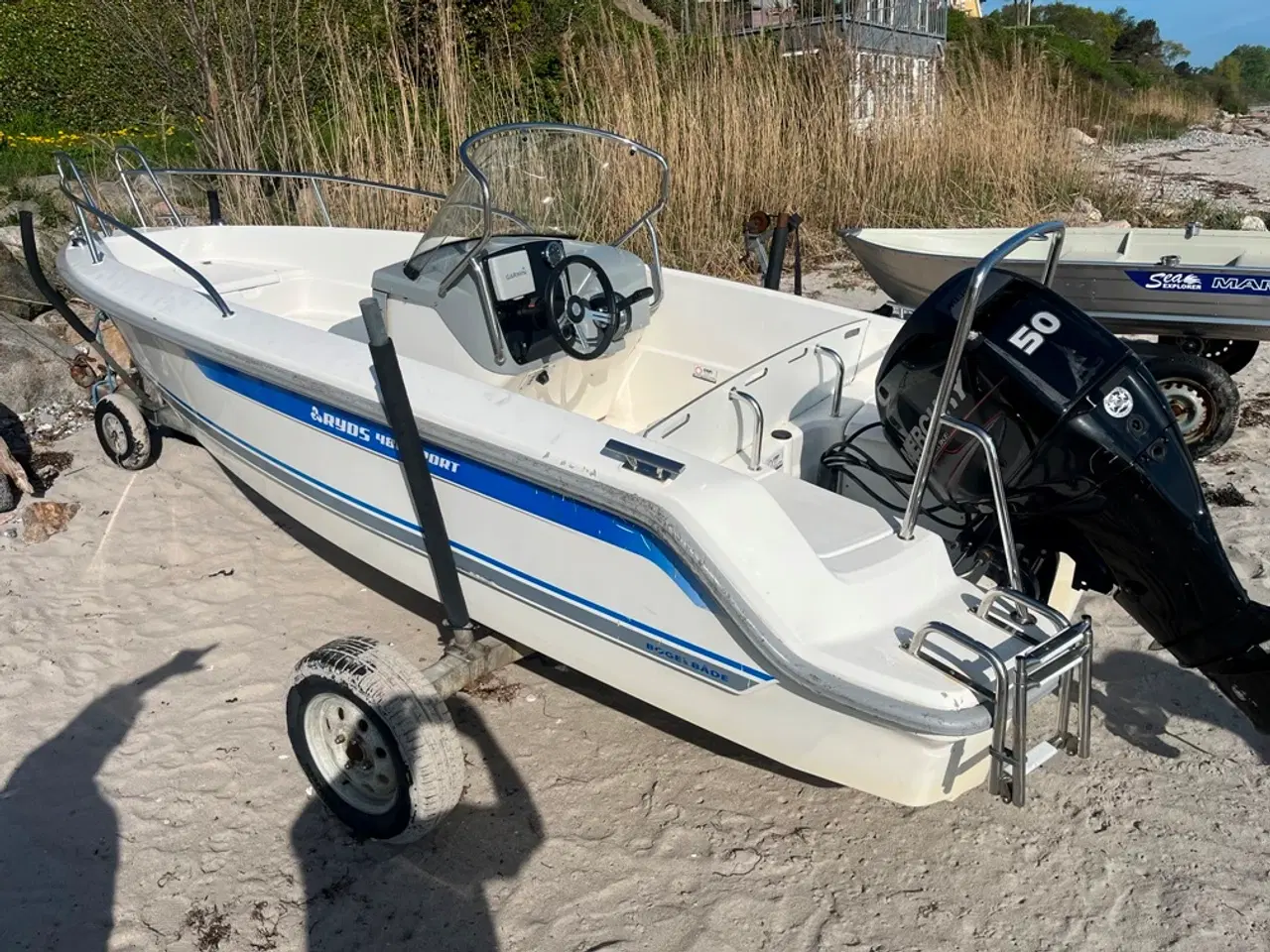 Billede 2 - Ryds 488 Sport med 50hk Mercury