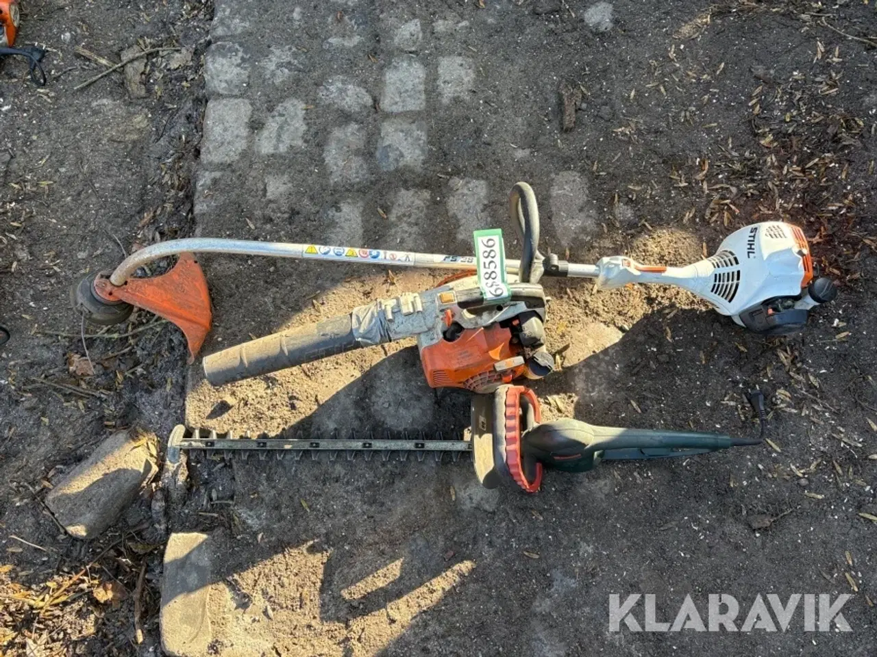 Billede 10 - Løvblæser, hækkeklipper og græstrimmer STIHL,metabo