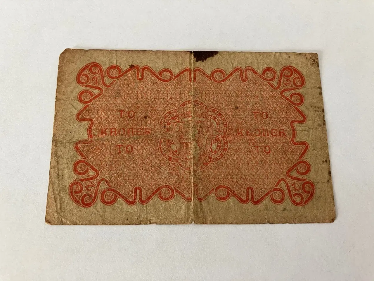 Billede 2 - 2 Kroner 1918 Norge - Slidt