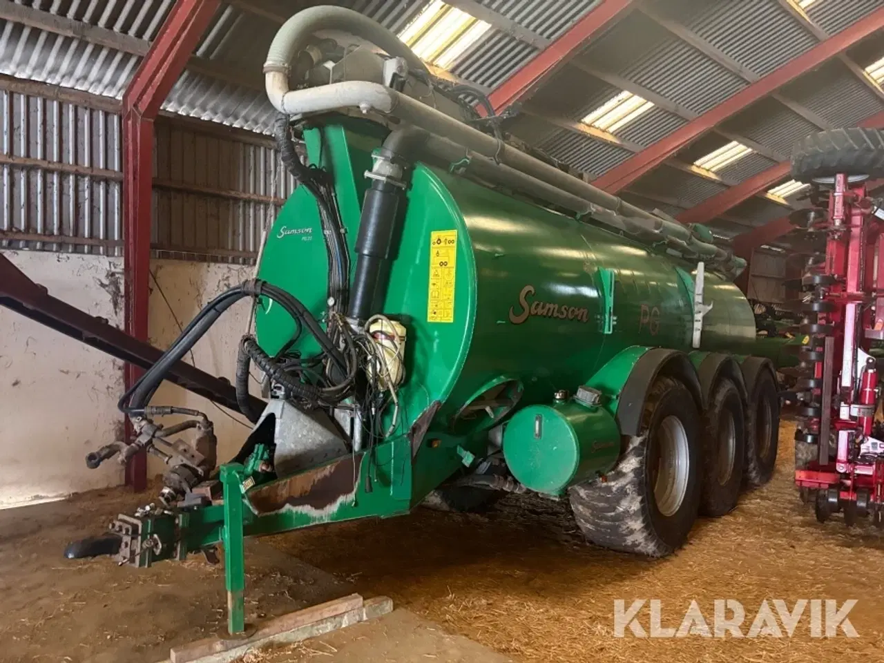 Billede 1 - Gyllevogn Samson PG25 FH + Tandnedfælder & Fronttank