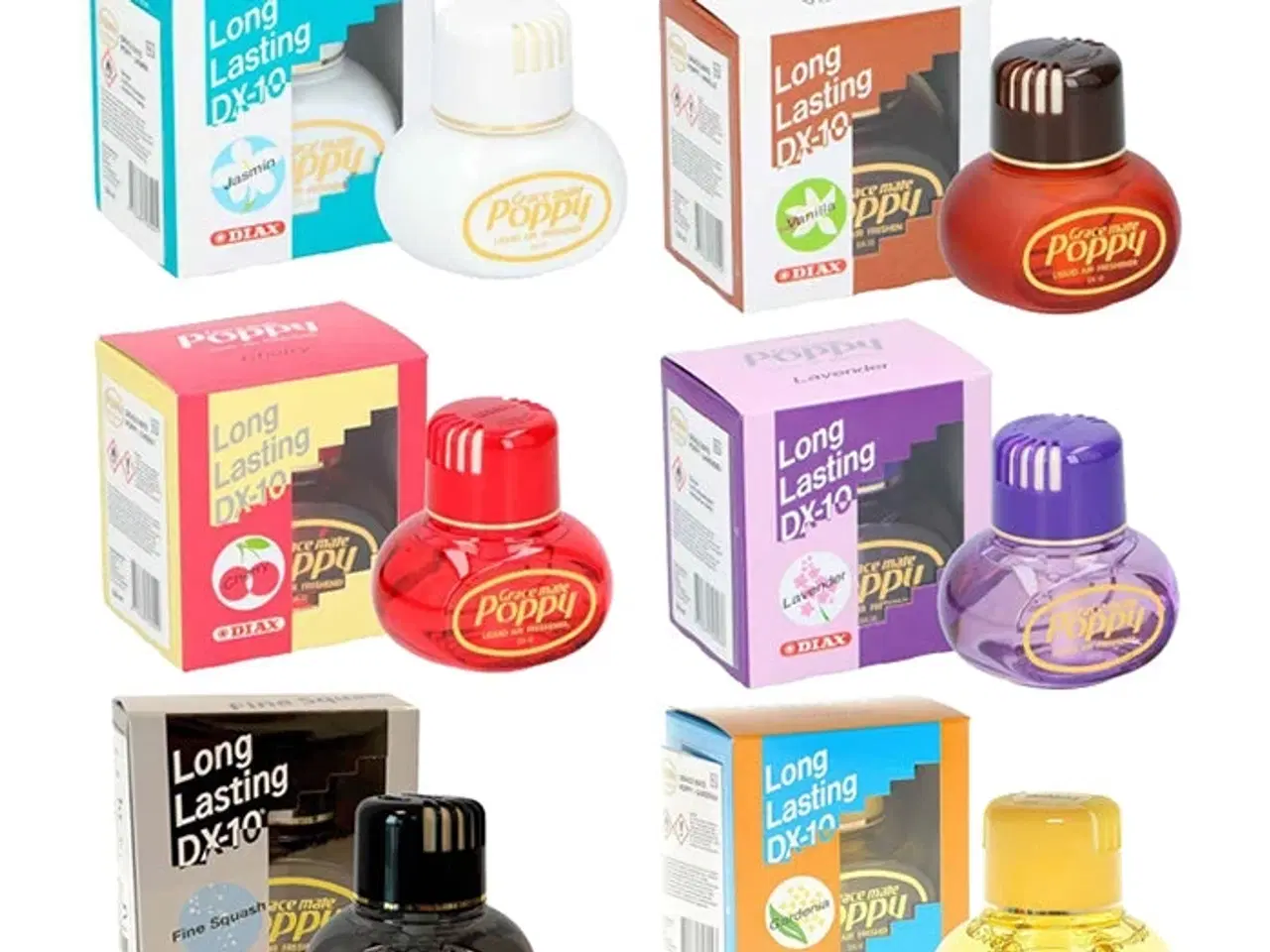 Billede 1 - Poppy luftfrisker sortiment 27 stk. inkl. display