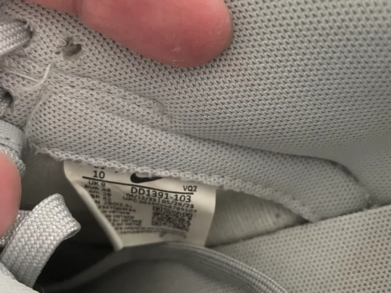 Billede 6 - Nike dunk low grey fog EU44