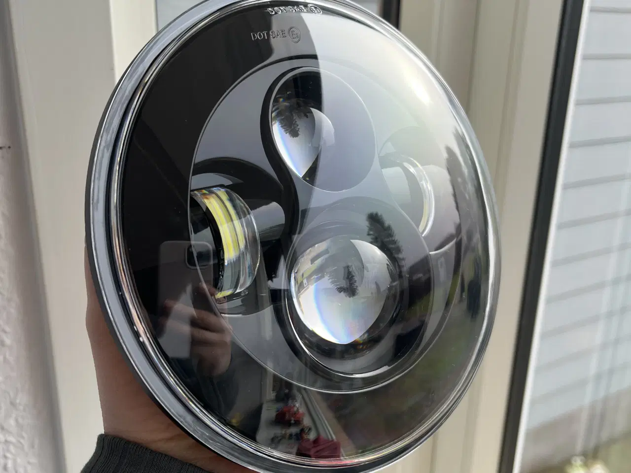 Billede 1 - 7” LED forlygteindsats til Harley-Davidson