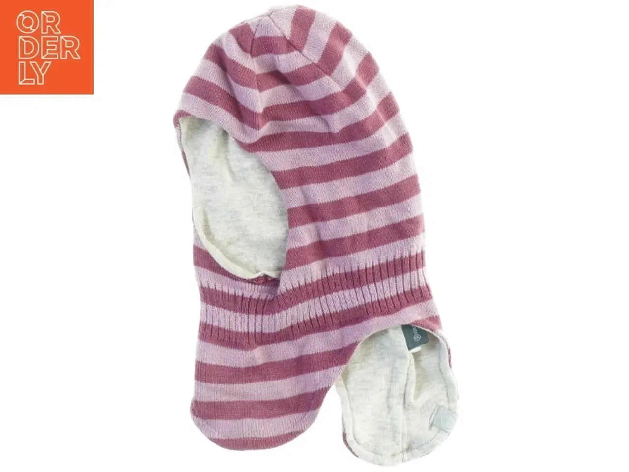 Billede 6 - Stripet hue i lilla og grå (str. 48 cm)