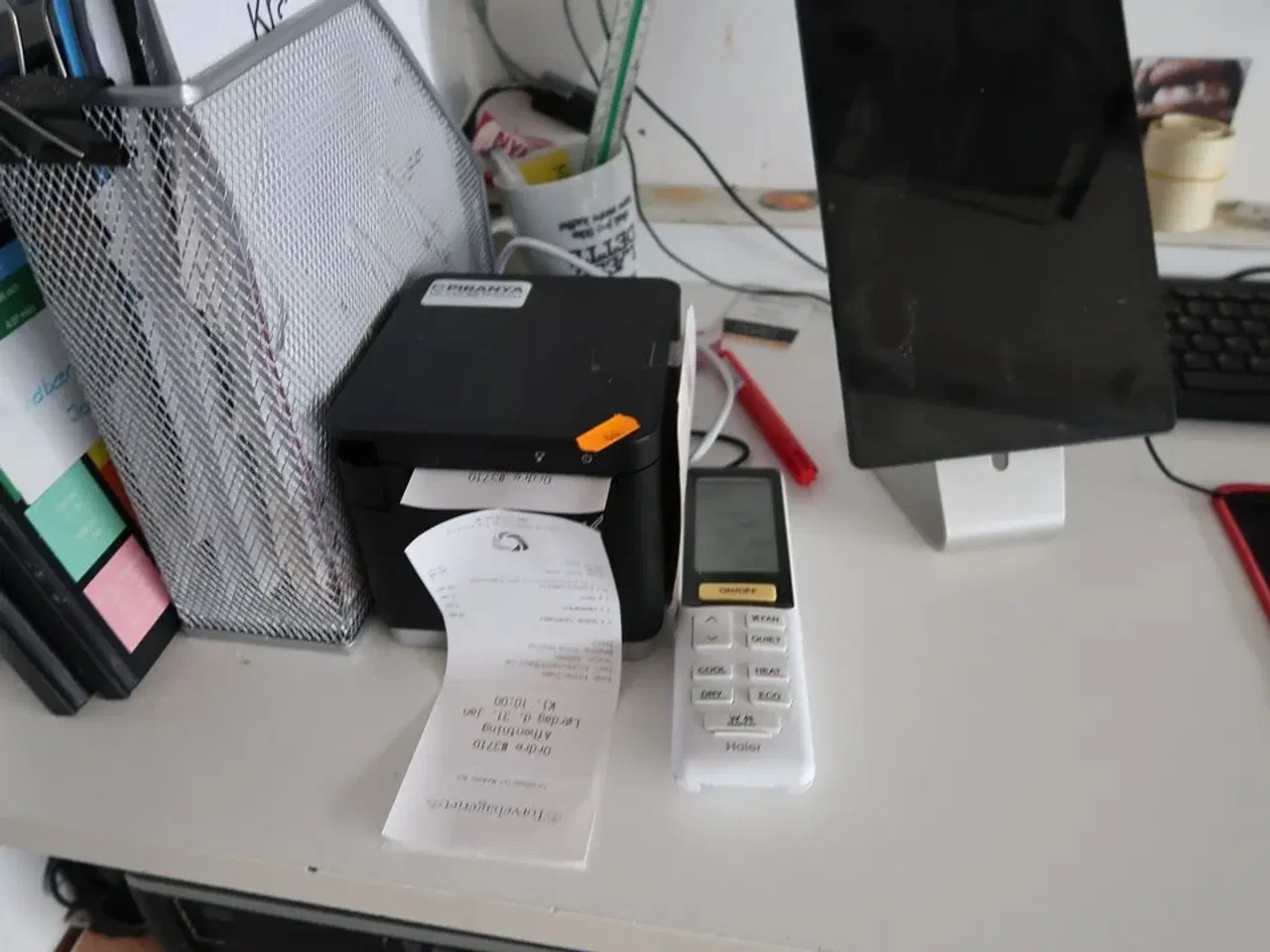 Billede 5 - Computerskærm, tastatur, mus, computer HP, bonprinter m.m.