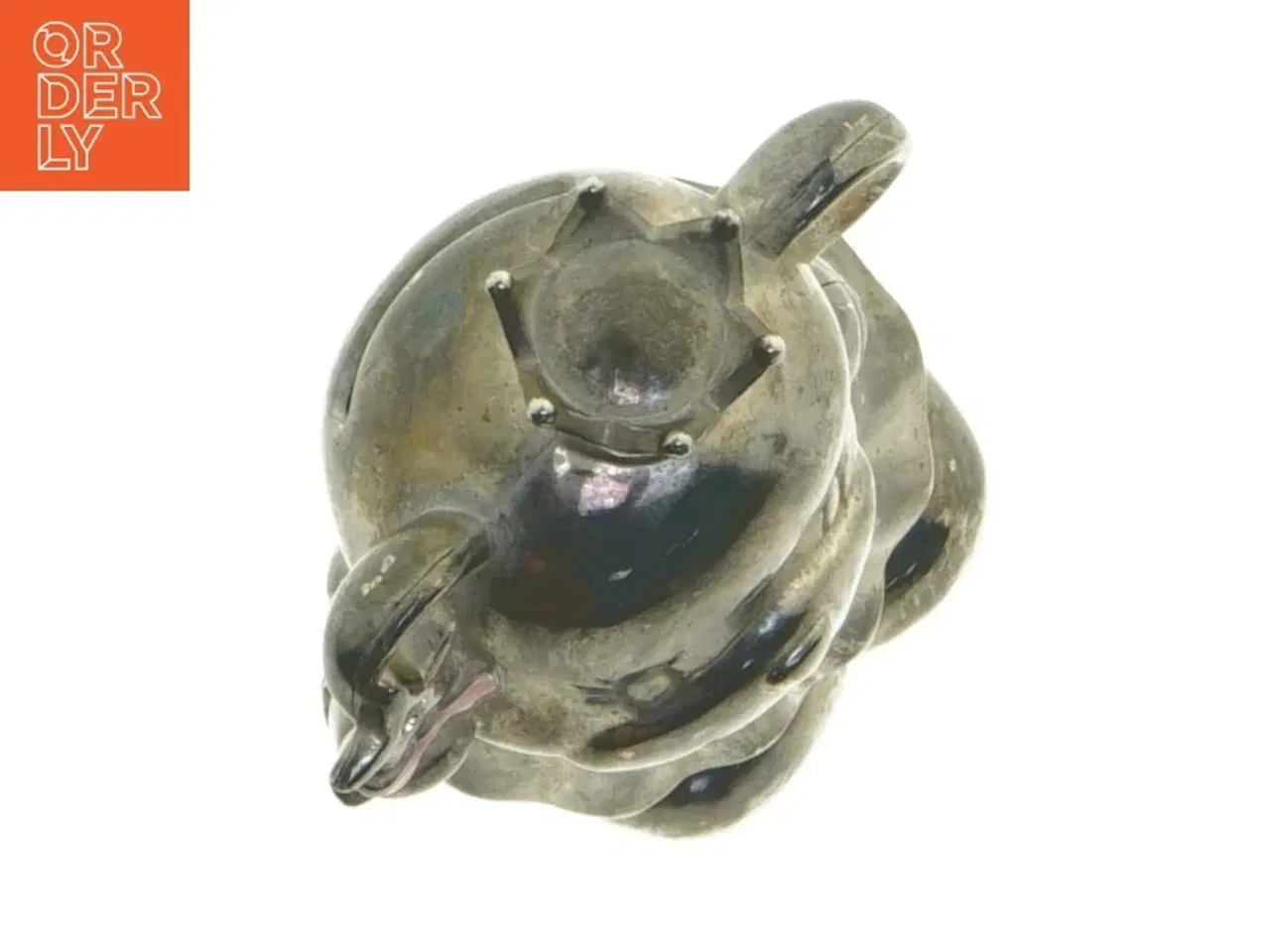 Billede 5 - Vintage sparegris, bjørn med krone (str. 14,5 cm)