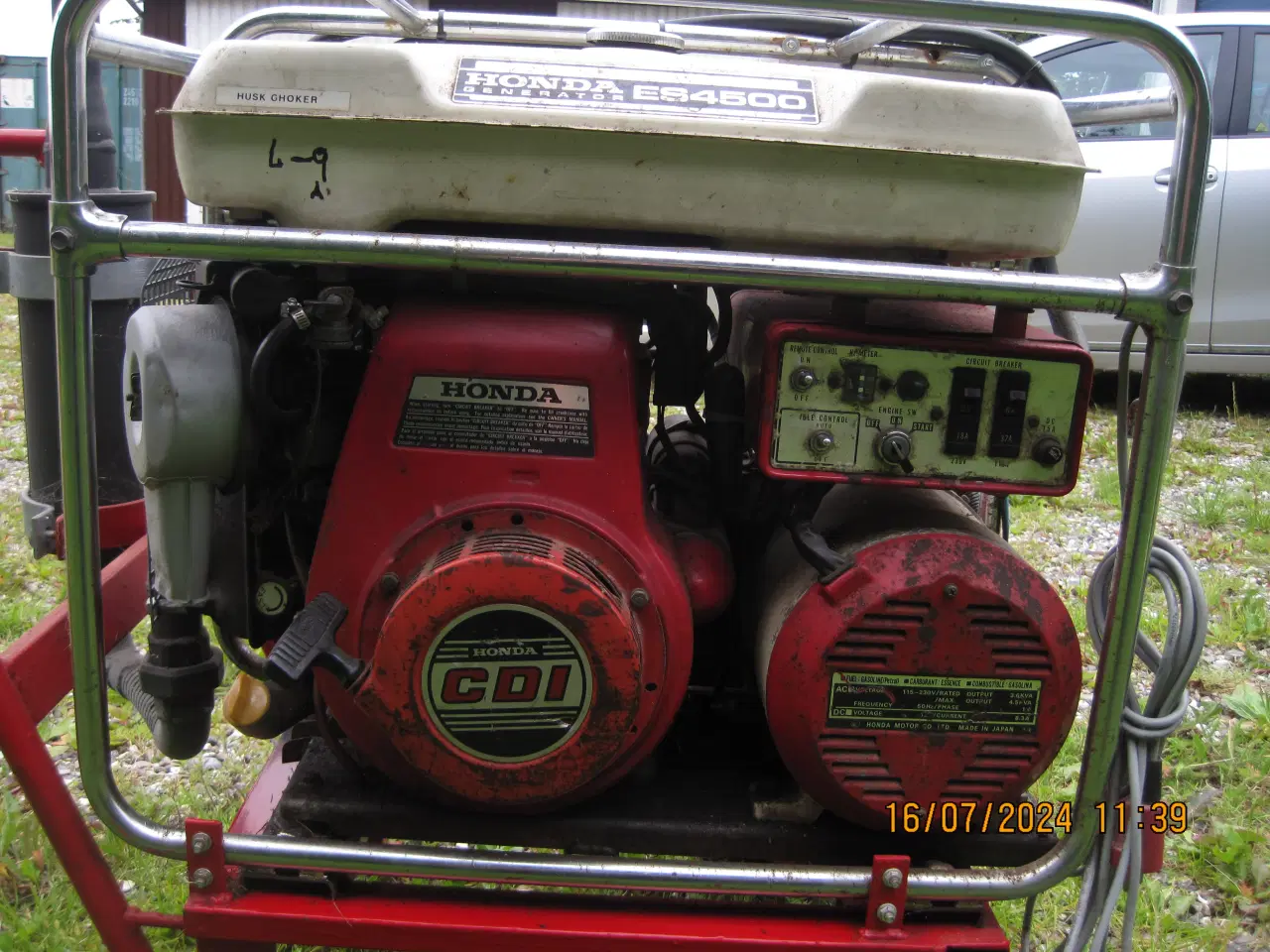 Billede 4 - 220 volt Honda generator.