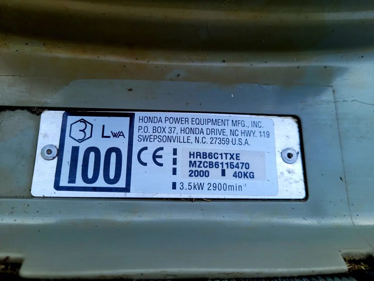 Billede 8 - Honda HRB536C 
