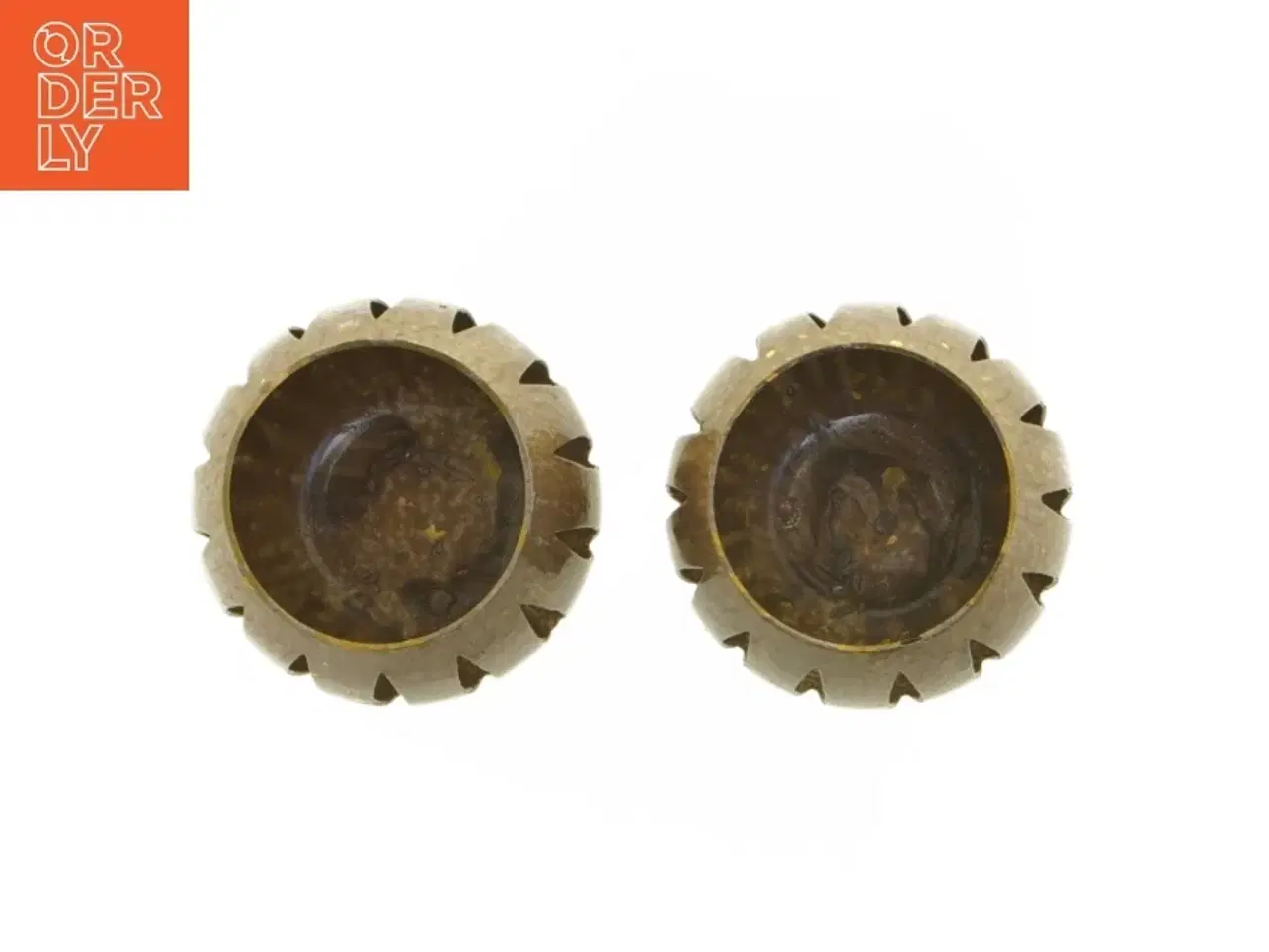 Billede 2 - Trælysestager (str. 7,5 x 9,5 cm)