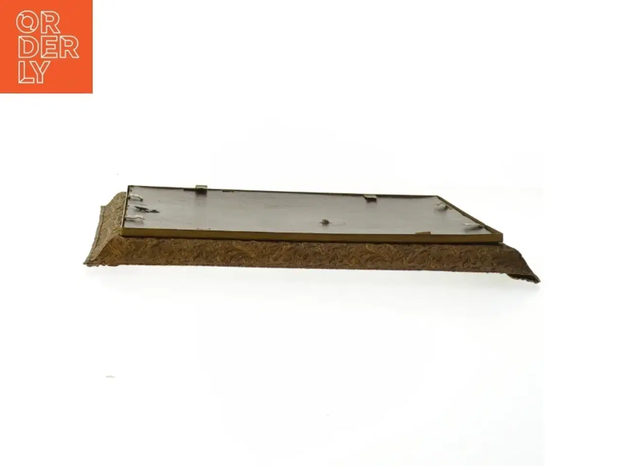 Billede 2 - Forgyldt maleri med fuglemotiv (str. 28,5x23 cm)