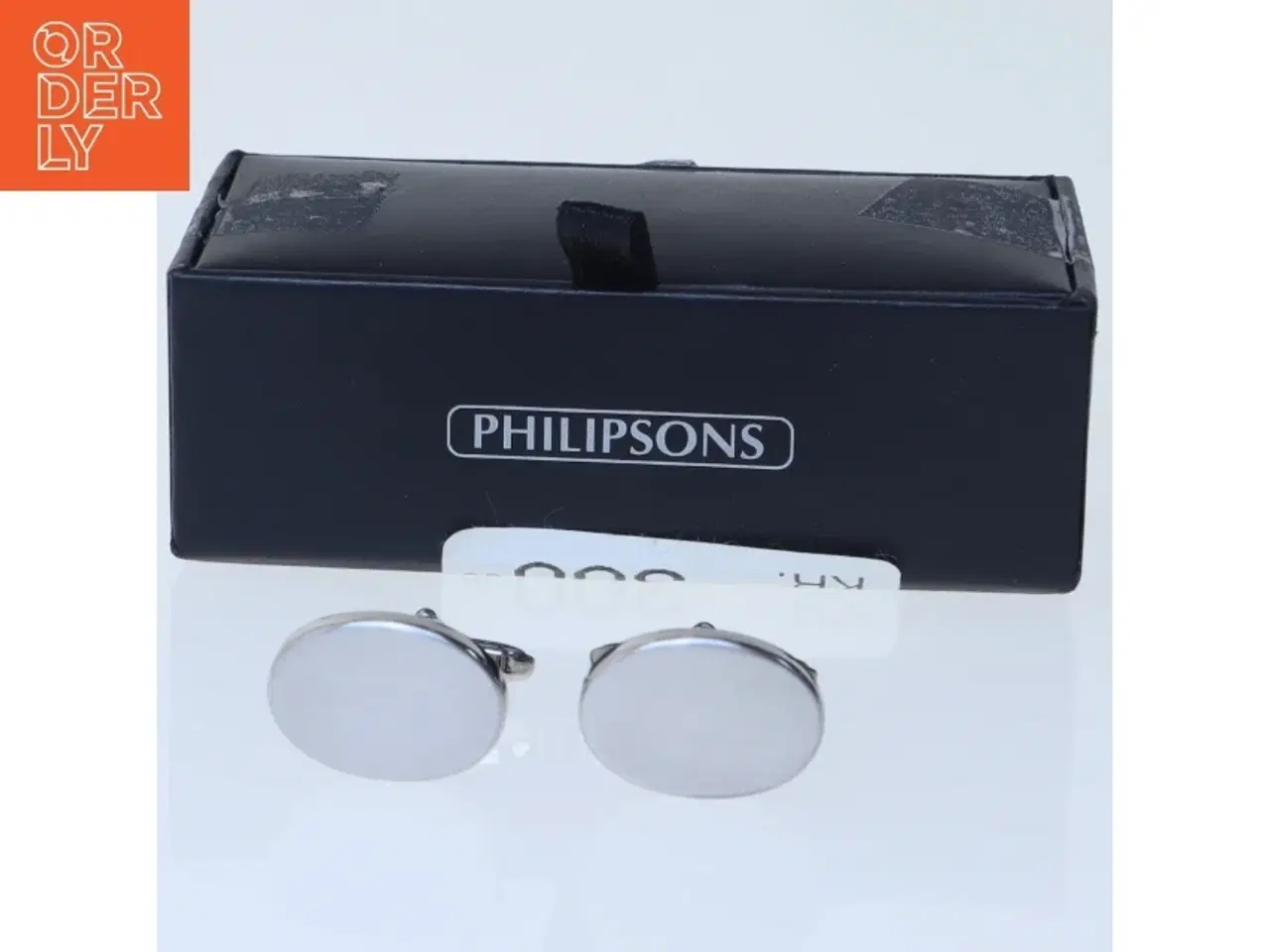 Billede 1 - Sølv manchetknapper fra Philipsons (str. 2 cm)