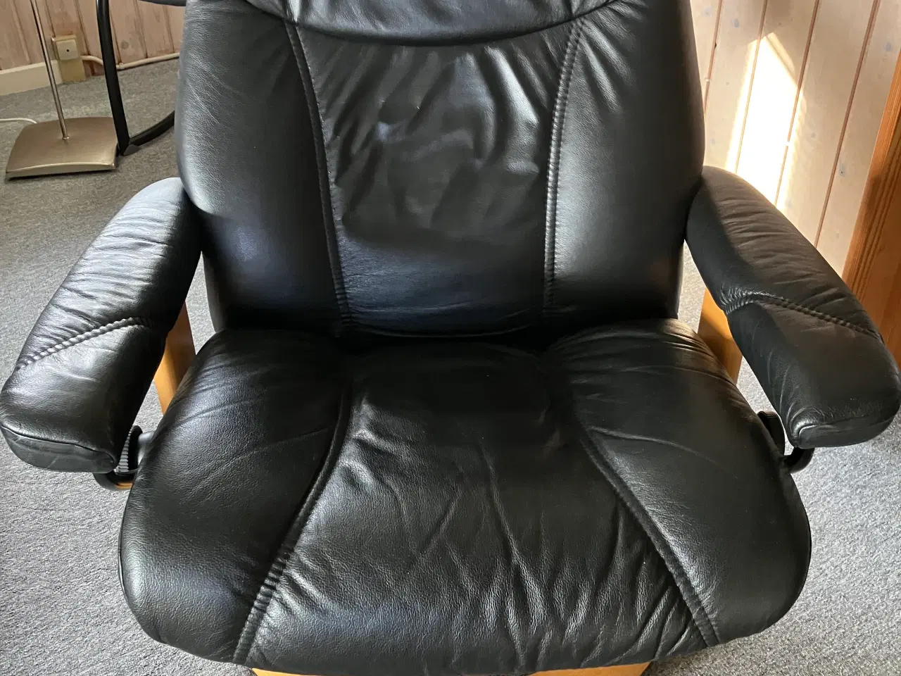 Billede 4 - Lænestole Stressless i sort skind