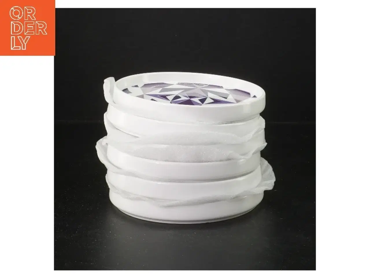 Billede 1 - Fusion tallerkener designet af Nendo fra BeConcept (str. 6 styk, ø 15 cm)