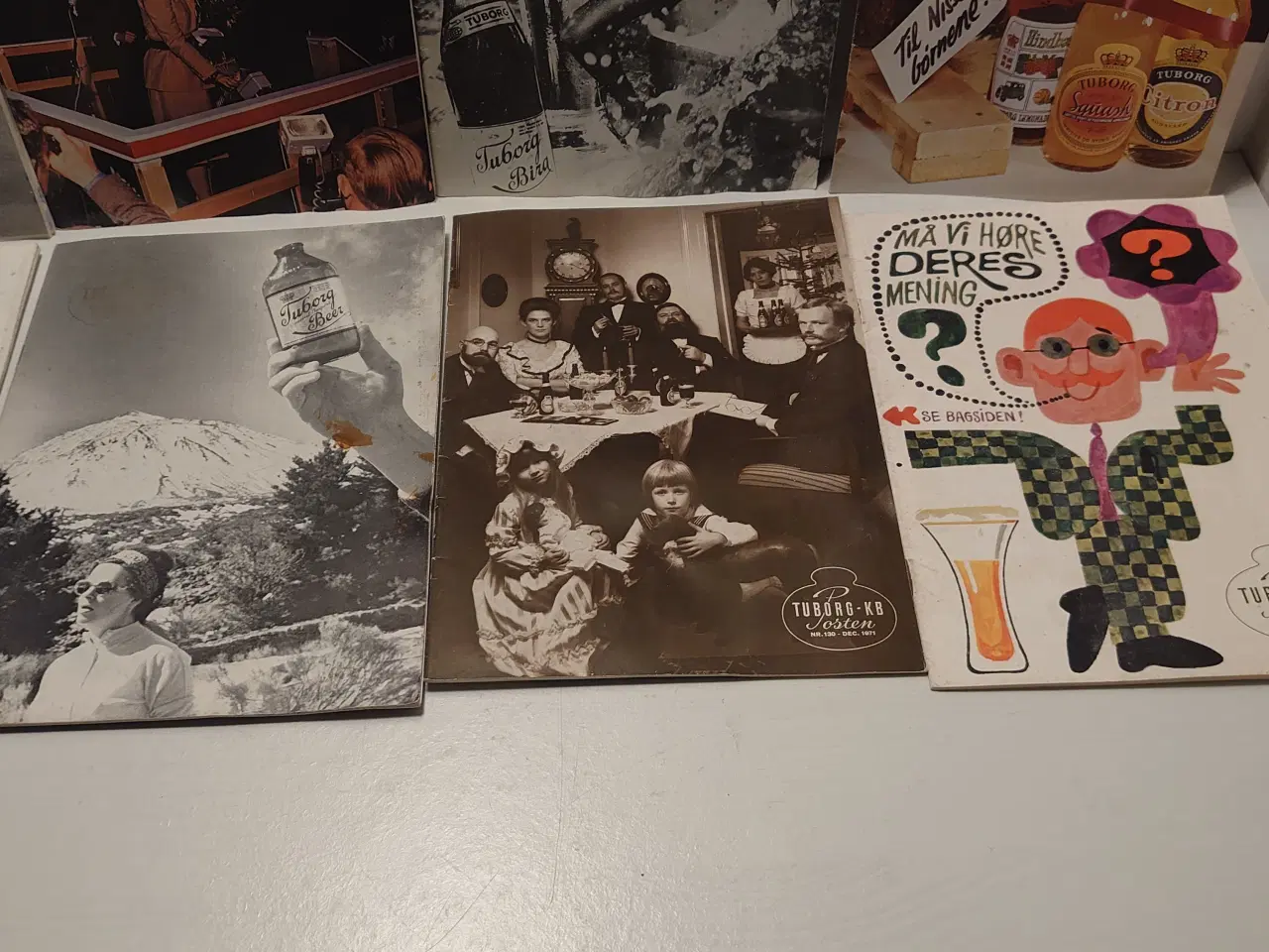 Billede 5 - 10 stk Tuborg posten. Sjælden. 1967-74. Kun samlet