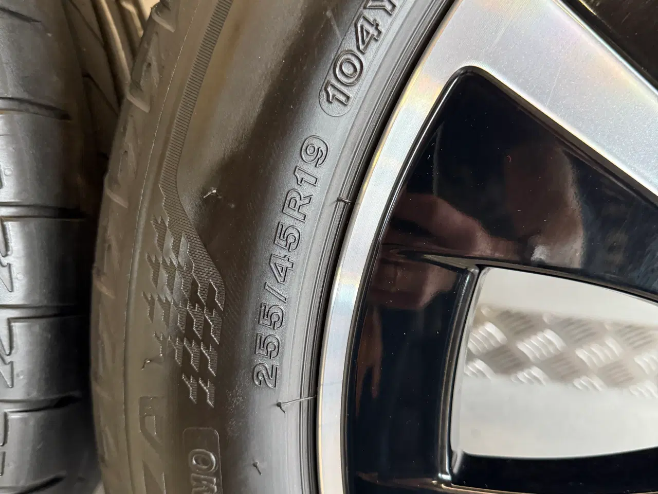Billede 6 - 19” originale Mercedes alufælge med sommerdæk