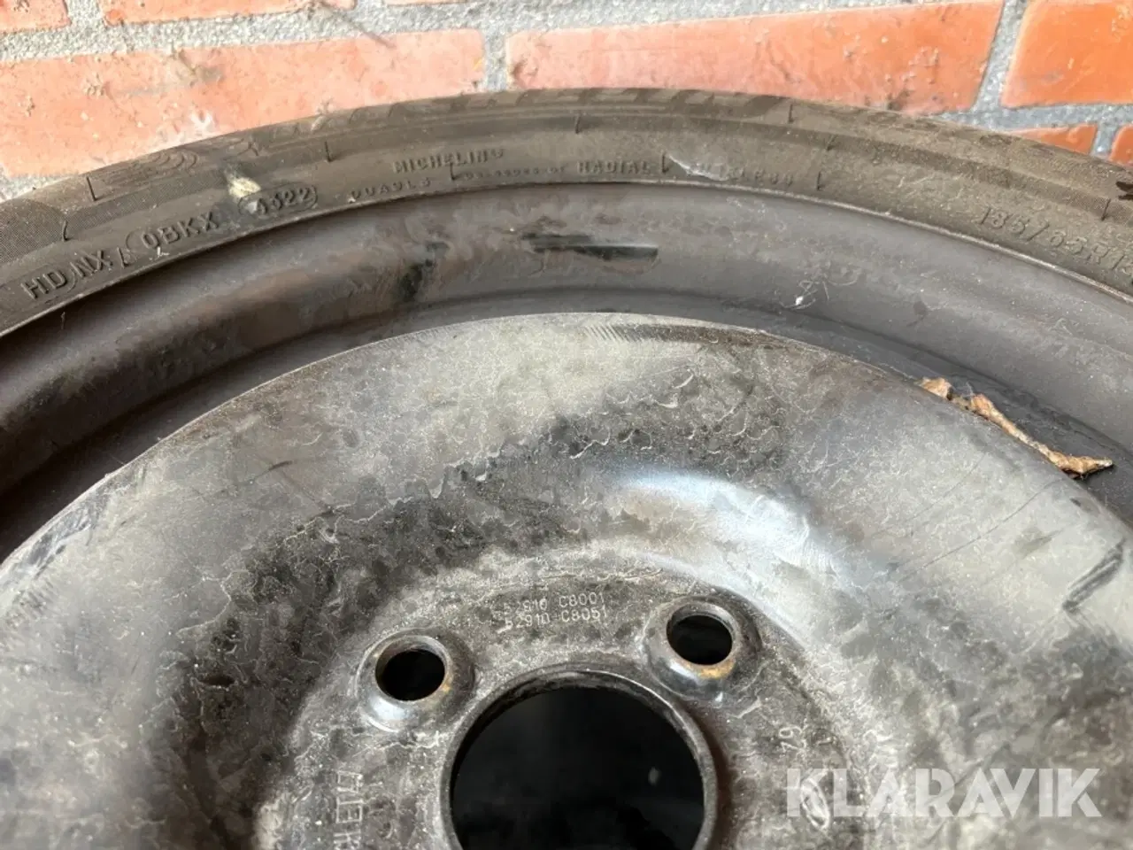 Billede 10 - Sommerdæk Michelin Primacy 4, 185/65 R15 med stålfælge
