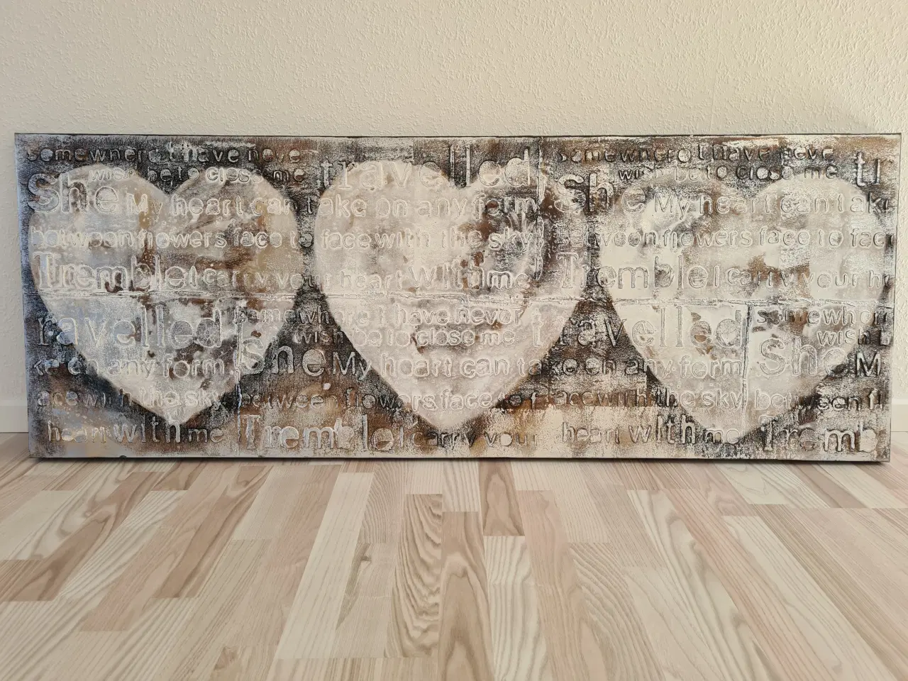 Billede 1 - Fint oliemaleri 60x160 cm