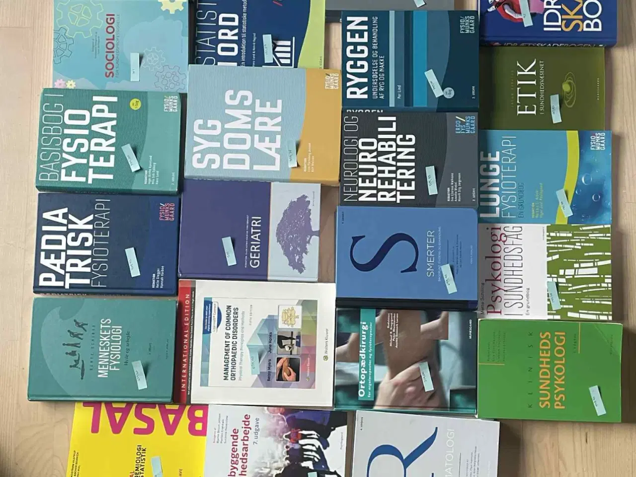 Billede 1 - Fysioterapeut bøger til uddannelse